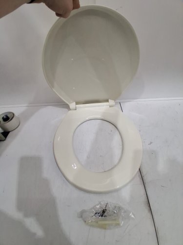 Centoco Round Slow-Close Toilet Seat - 16.5" - Biscuit (MODEL: 3700SC-416) image 4
