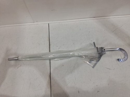 The Weather Station Rain Umbrella - 32" - clear /GREY image 2