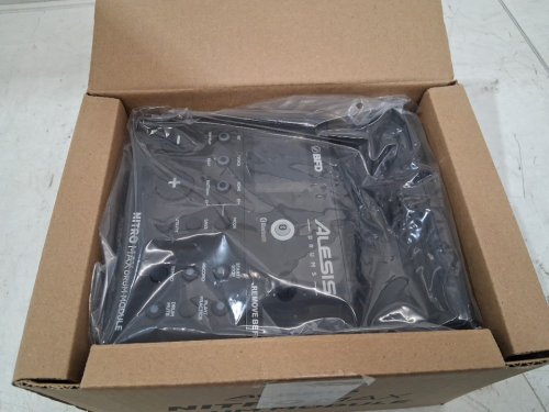 8pc Alesis Nitro Bluetooth MAX Drum Kit with Quiet Mesh Pads - BLACK (MODEL: NITROMAXKITXUS) image 6