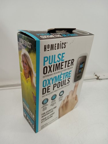 Homedics Portable Lightweight Fingertip Pulse Oximeter (Model: PX-131CO) image 2