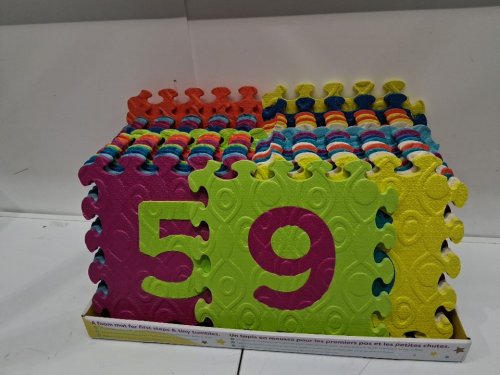 35Pk  B.toys Alphabet & Numbers Floor Mat Interlocking Foam Tiles Thick ABC Tiles for  0+ Months image 3