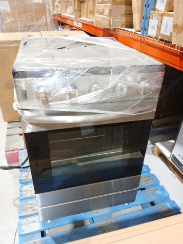 ELEMENT SLIDE-IN COIL STOVE RANGE WITH 4 BURNERS - 24" - 3.7 CU. FT - STAINLESS STEEL / BLACK (MODEL:EECR24MES-CA) image 2