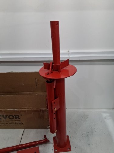 VEVOR Portable Manual Hand Bead Breaker Tire Changer/Mounting Tool for garage or home - for 8" to 16" Tires - RED (model: ltcz-b) image 3