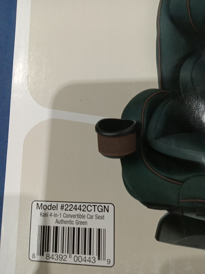 Maxi-Cosi Kani 4-in-1 Convertible Car Seat with Adjustable Headrest and Washable Designer Fabric - green (model: 22442ctgn) image 8