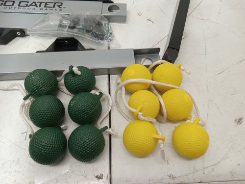 GO! GATER PREMIUM PROFESSIONAL SERIES LADDERBALL SET - 40" X 24" - GREEN/YELLOW (MODEL: ‎1-1-16636-DS/1-1-16636-AA004) image 4