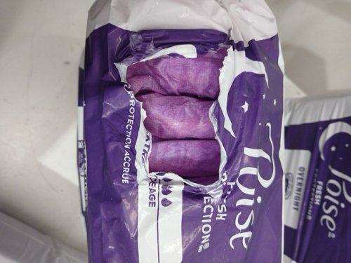 96pk poise overnight extra coverage Incontinence Pads - long length (8) - (model: 5599901) image 4