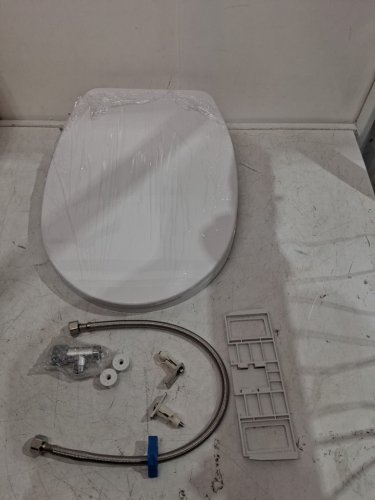 GARVEE Non-Electric elongated Bidet Toilet Seat with Dual Self-Cleaning Nozzles - 18" - white (model: pho-0xykxh95) image 3