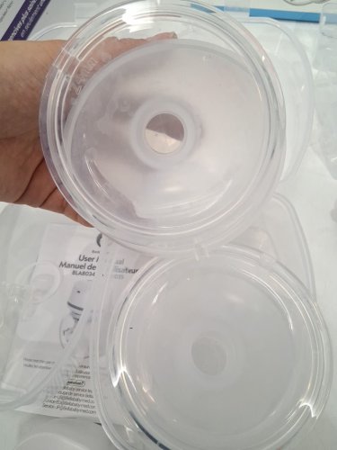 2PK BELLABABY WEARABLE HANDS FREE TOUCH CONTROL ELECTRIC BREAST PUMP - 6OZ - 24MM FLANGE - WHITE (MODEL: BLA8035) image 6