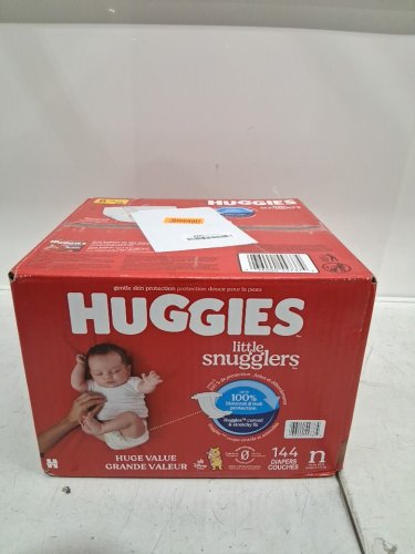 144PK HUGGIES DISNEY BABY LITTLE SNUGGLERS BABY DIAPERS - SIZE NEWBORN (UP TO 10LB) - DISNEY WINNIE THE POOH (MODEL: 55737-N) image 2