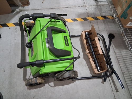 GREENWORKS 13 AMP 14" CORDED DETHATCHER (MODEL: DHA103) image 3