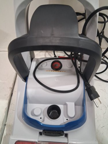 HOOVER CORDED POWERDASH PET COMPACT LIGHTWEIGHT CARPET CLEANER - WHITE/BLUE (MODEL: FH50705VCD) image 4