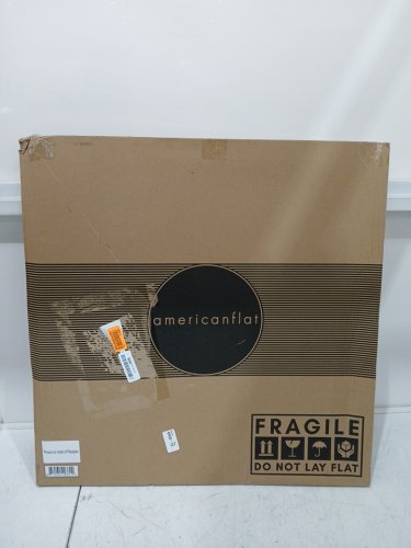 Americanflat Picture Frame with Polished Plexiglass - 25" x 25" - black image 2