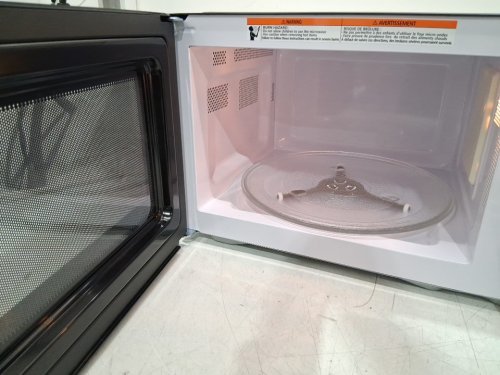 CHEFMAN 10 power levels eco mode child safety lock countertop microwave - 1000W - 1.1 cu.ft - stainless steel - (MODEL:RJ55-SS-11-CK-CA) image 5