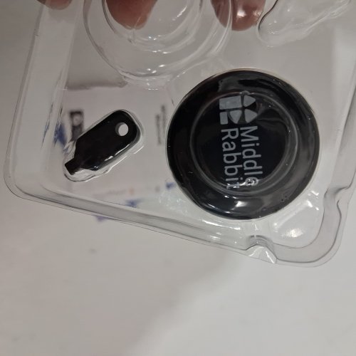 middle rabbit wireless tag tracker - work with android find hub - black image 4