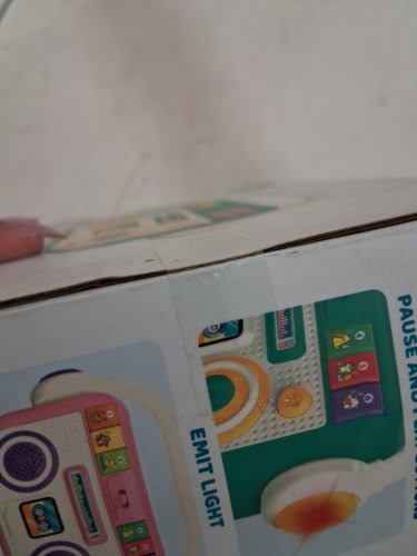 jialegu toys cartoon music & sound radio toy - green image 2
