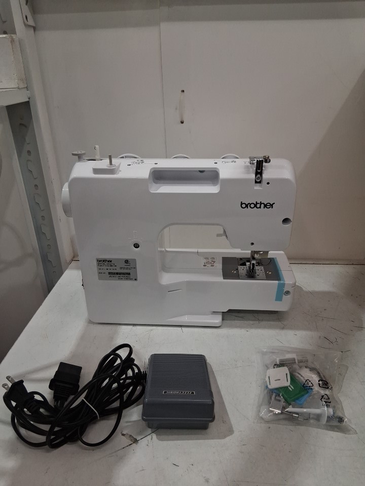 Brother Sewing and Quilting Machine with 37 Built-In Stitches, Wide Quilting Table, Automatic Needle Threader, Drop-In Top Bobbin, 1-Step Buttonhole, 8 Included Presser Feet and Bright LED Work Area - White (Model: XR3774) image 4