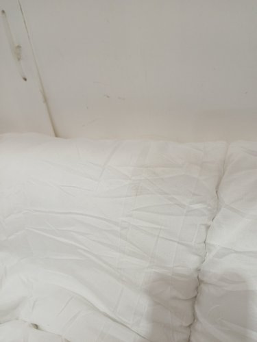 QUILTED MATTRESS TOPPER PAD - KING(78" X 80") - WHITE image 5