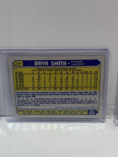 13 ASSTD 1987 SIGNED O-PEE-CHEE EXPO BASEBALL CARDS image 19