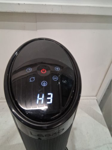 lasko electric ceramic tower heater with timer and remote - 1500w - 22"  - black (MODEL: CT22495C) image 3