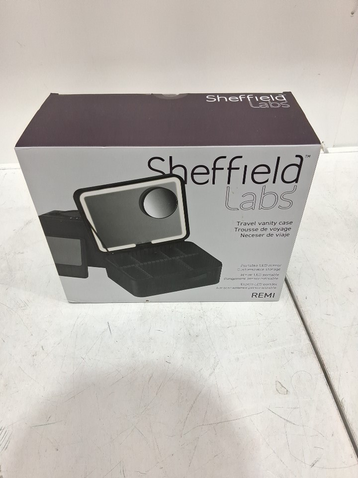 Sheffield Labs Cordless REMI Travel Vanity Case Smart LED Mirror (Model:MR795) image 2