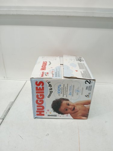 186PK HUGGIES SNUG & DRY BABY DIAPERS - SIZE 2 image 2