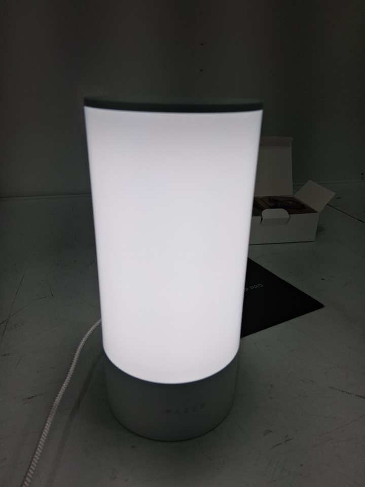 Razer Aether Lamp Pro Multi-Zone RGB LED Smart Lamp with Touch Controls, App Control with Razer Gamer Room App, Bluetooth, and Music Sync - Works with Alexa and Google Home - White (Model: RZ43-04080100-R3UJ) image 4