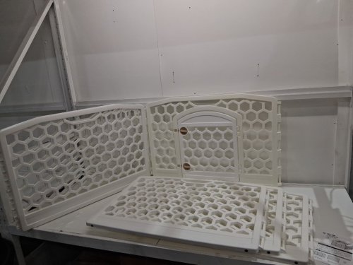 IRIS USA 6-PANEL EXERCISE PET PLAYPEN - 24" x 35" - WHITE - (MODEL: CI-606E) image 2