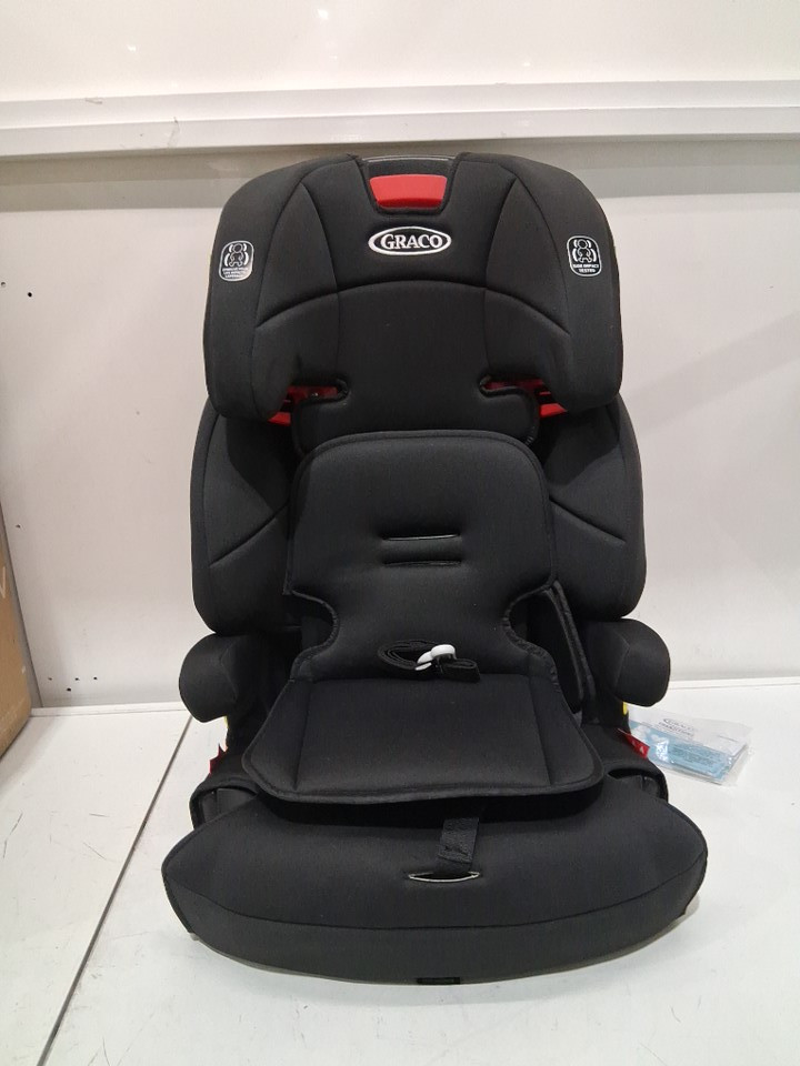 GRACO C20 TRANZITIONS 3-IN-1 HARNESS BOOSTER CAR SEAT - 100LBS CAP - BLACK (MODEL: 2035724) image 3