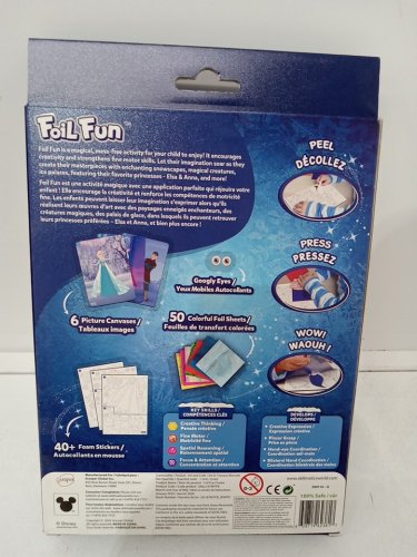 Skillmatics Peel and press Foil Fun Activity Set with 200+ stickers - Disney's Frozen Edition (Model: 260114-G) image 4