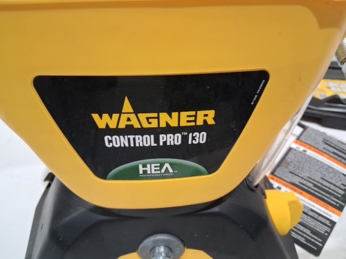wagner spraytech paint & stain sprayer kit - 1.5gal capacity - yellow/black (model: control pro 130) image 5