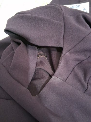 women's xscape off the shoulder with pleated bodice - size 14 - mulberry/purple (style : 6370XA) image 8