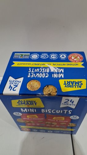 24PC Allergy Smart Mini Cookies - 25G (EACH) - Birthday Cake / Chocolate Chip image 3