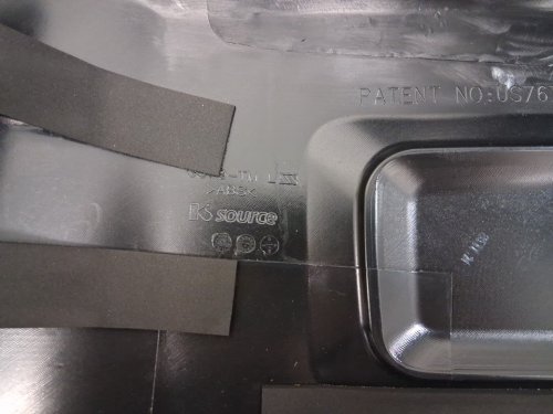 2PK K-SOURCE ZAP & SNAP, SNAP ON TOWING MIRRORS FOR FORD F150 2021 AND UP -  7" x 17" x 4" - BLACK (MODEL: 81860) image 4