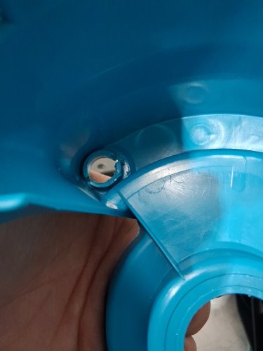 GARDENA WALL MOUNT REMOVABLE GARDEN HOSE REEL WITH HOSE GUIDE - 164 FT CAPACITY - BLUE (MODEL: 2650-U) image 6