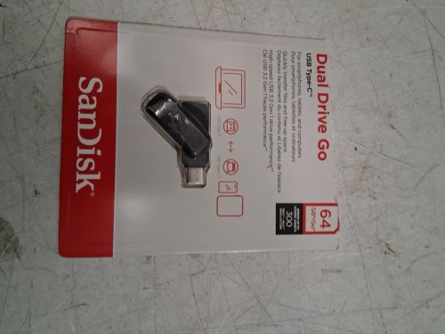 SanDisk Ultra Dual Drive Go USB-C and USB-A Flash Drive - 64GB - Up to 300mbps - Black image 2