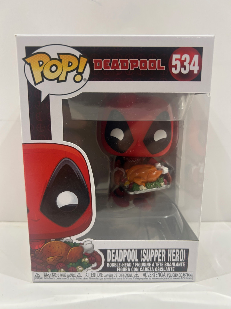 Funko pop! Deadpool - deadpool (super hero) bobble head (#534) image 2