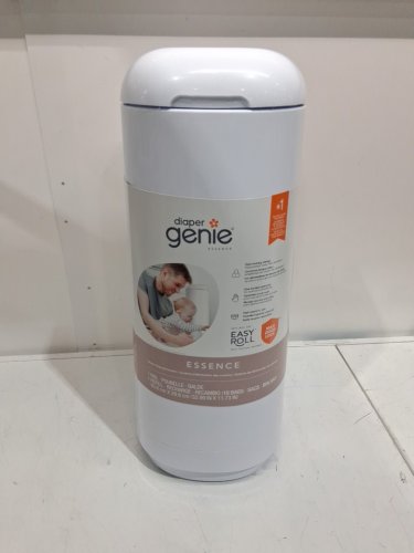 Diaper Genie Essence Pail with 18 Easy Roll Refill Bags - 23" - white (model:‎I000908) image 3