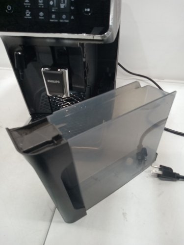PHILIPS 2200 SERIES FULLY AUTOMATIC ESPRESSO/COFFEE MACHINE WITH BUILT-IN MILK FROTHER & GRINDER - BLACK (MODEL: EP2220/14) image 9