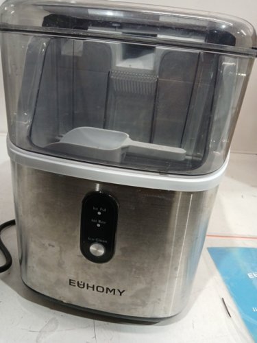 EUHOMY Pearl L1 Portable Nugget Ice Maker Countertop - 35lbs capacity - stainless steel (model: IM013-NSI-CAEH) image 5