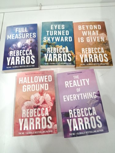 (paperback) 5pc Flight & Glory complete series Collection Set (full measures, eyes turned skyward, beyond what is given, hallowed ground, the reality of everything) By Rebecca Yarros image 3