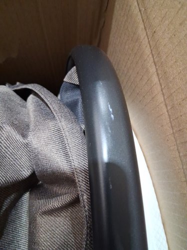 UPPAbaby Bassinet V3 - Compatible with Vista, Cruz, Ridge Strollers - 20lbs max - Declan Oat Mélange/black (model: 0903-bas-na) image 5