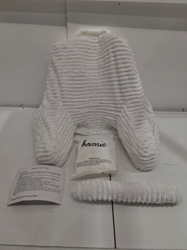 2pc Homie Reading Pillow with Arm Rests Back Support and Wrist Support - 18" x 31" - white (model: 1) image 2