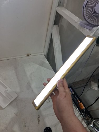 EZVALO Dimmable Magnetic LED Art Display Light - 13" - gold (model: ezl2439a) image 2