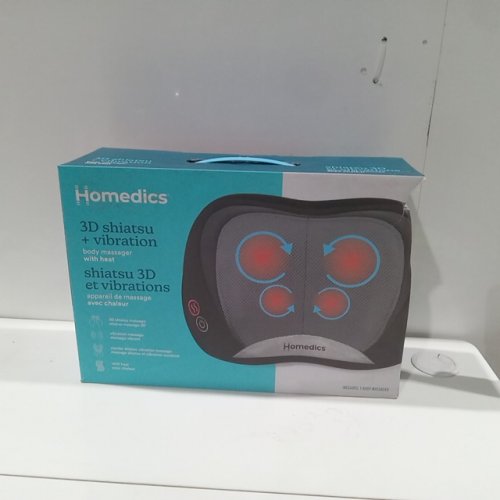 HoMedics 3D Shiatsu + Vibration Body Massager with Heat (Model: SP-SP-104CA) image 2