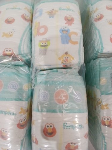 144PK PAMPERS bay dry 100% leakproof DISPOSABLE DIAPERS - SIZE 4(22-37lbs) image 4