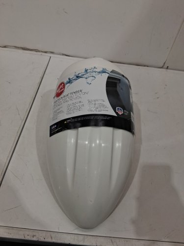taylor made pontoon boat fender U.V. resistant vinyl - 9" x 16" - white (model:885579) image 3