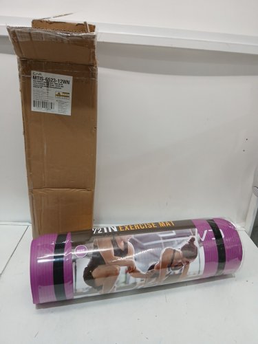 CAP Barbell High Density Exercise Yoga Mat - 68" x 24" x 0.5" - Wine/purple (model: ‎MTIS-6523-12WN) image 3