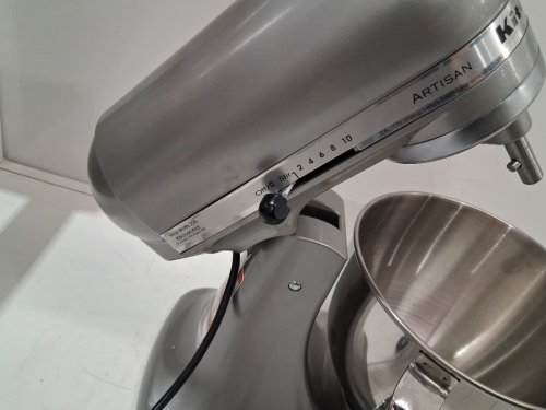 KitchenAid Artisan Bundle 10 SPEED Stand Mixer WITH ATTCHMENTS - 5QT - SILVER (MODEL: KSM150FECU) image 8