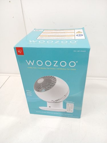 IRIS USA 5-SPEED WOOZOO GLOBE CIRCULATING FAN - WHITE (MODEL: PCF-SC15T-CT / 2354207) image 2