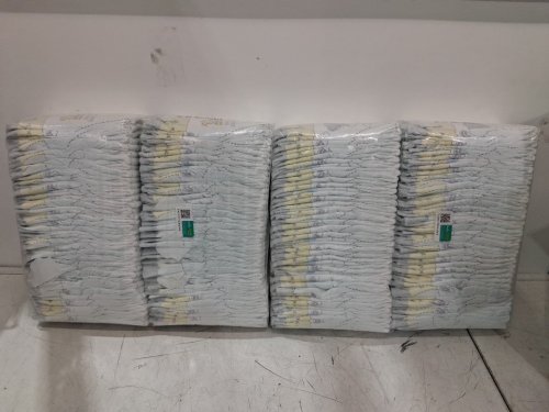 144PK PAMPERS SWADDLERS DISPOSABLE DIAPERS - SIZE 2 (12LBS -18LBS) image 2